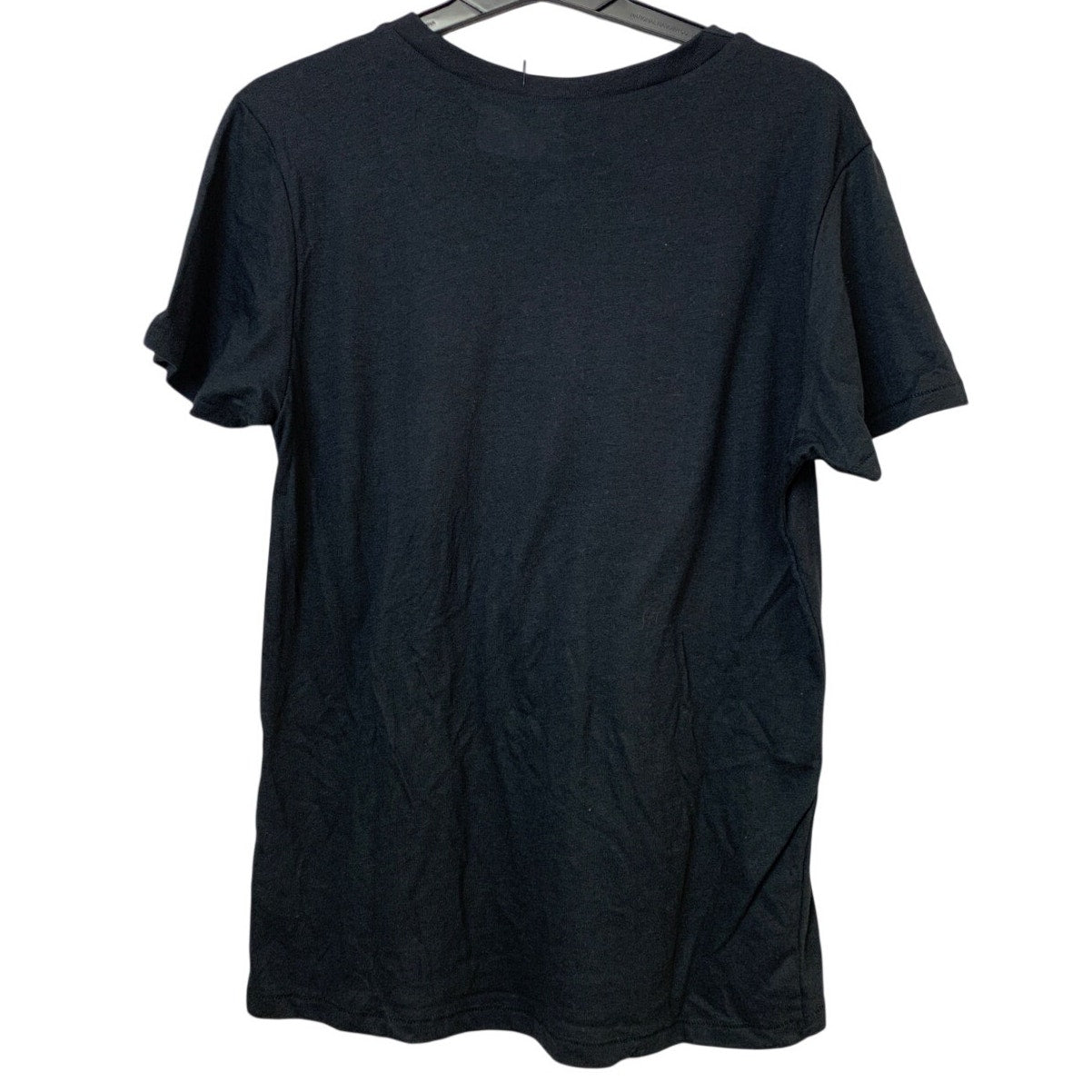 New Upcycled Hand Printed Womens Small Mama Edition Black Short Sleeve Tee Shirt