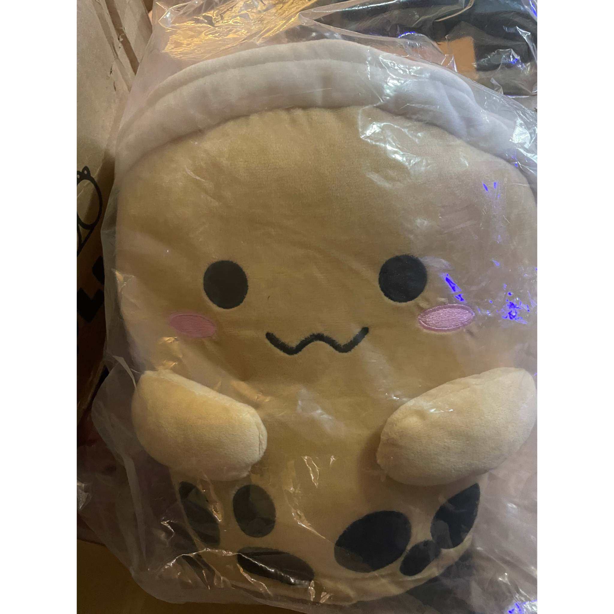 ABC Boba Tea Plush Orignial Cute Stuffed Animal Toy for Wallet, Backpack or Purse 5"