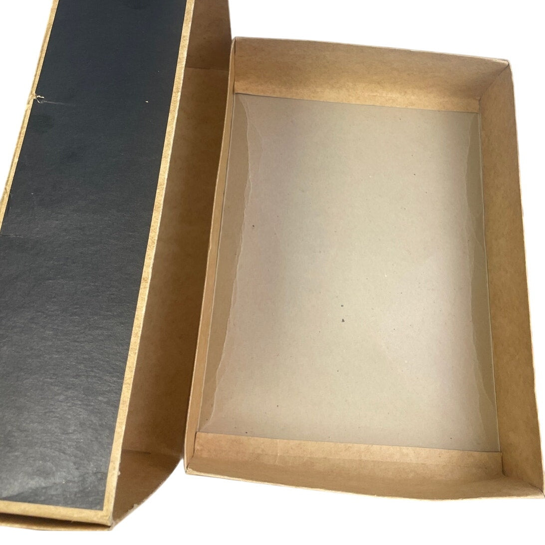 Vintage Pajamas for Men Thin Cardboard 15" by 11" by 3.75" Empty Box w Lid