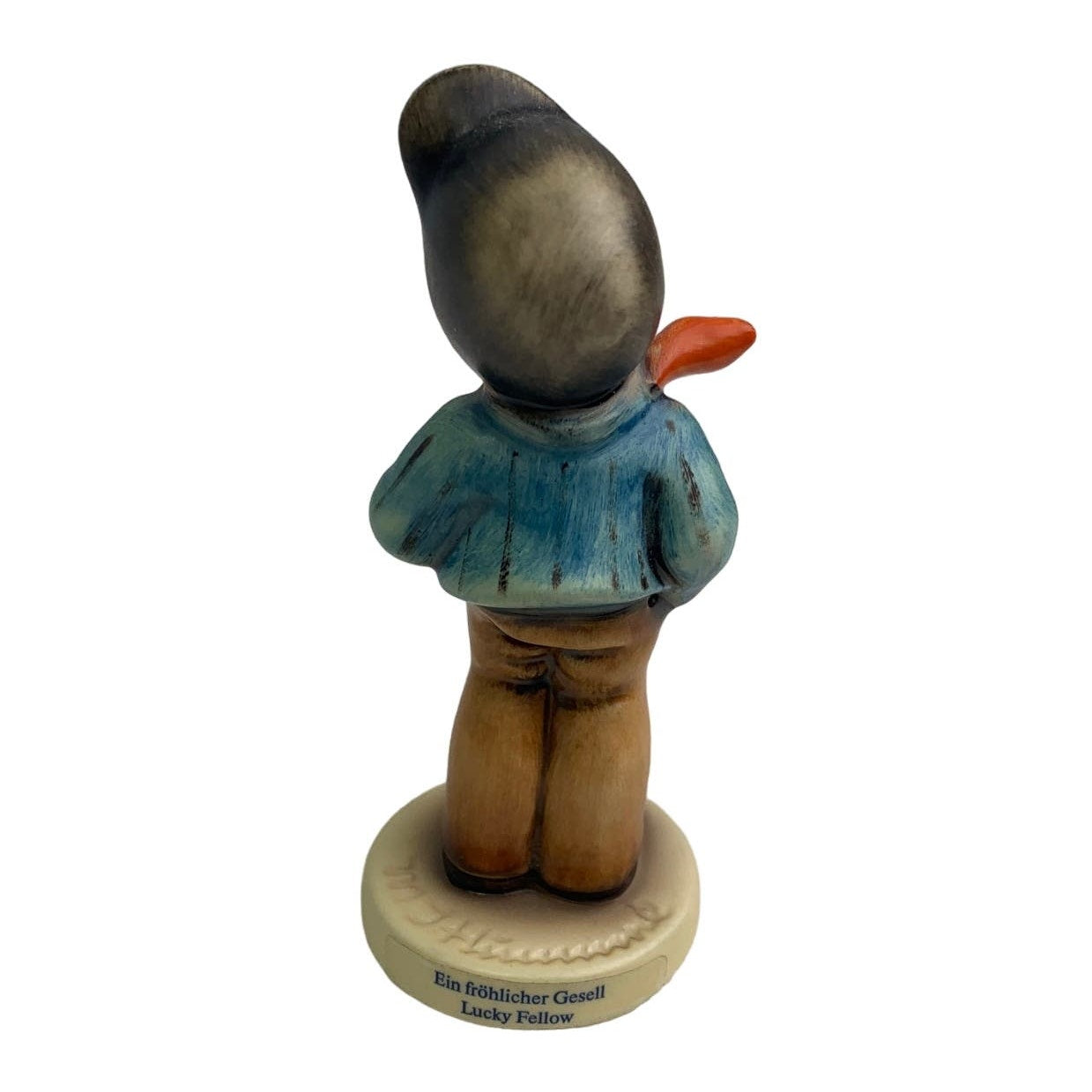 Vintage 1989 Hummel Goebel #560 Lucky Fellow Boy Collectible Ceramic Figurine