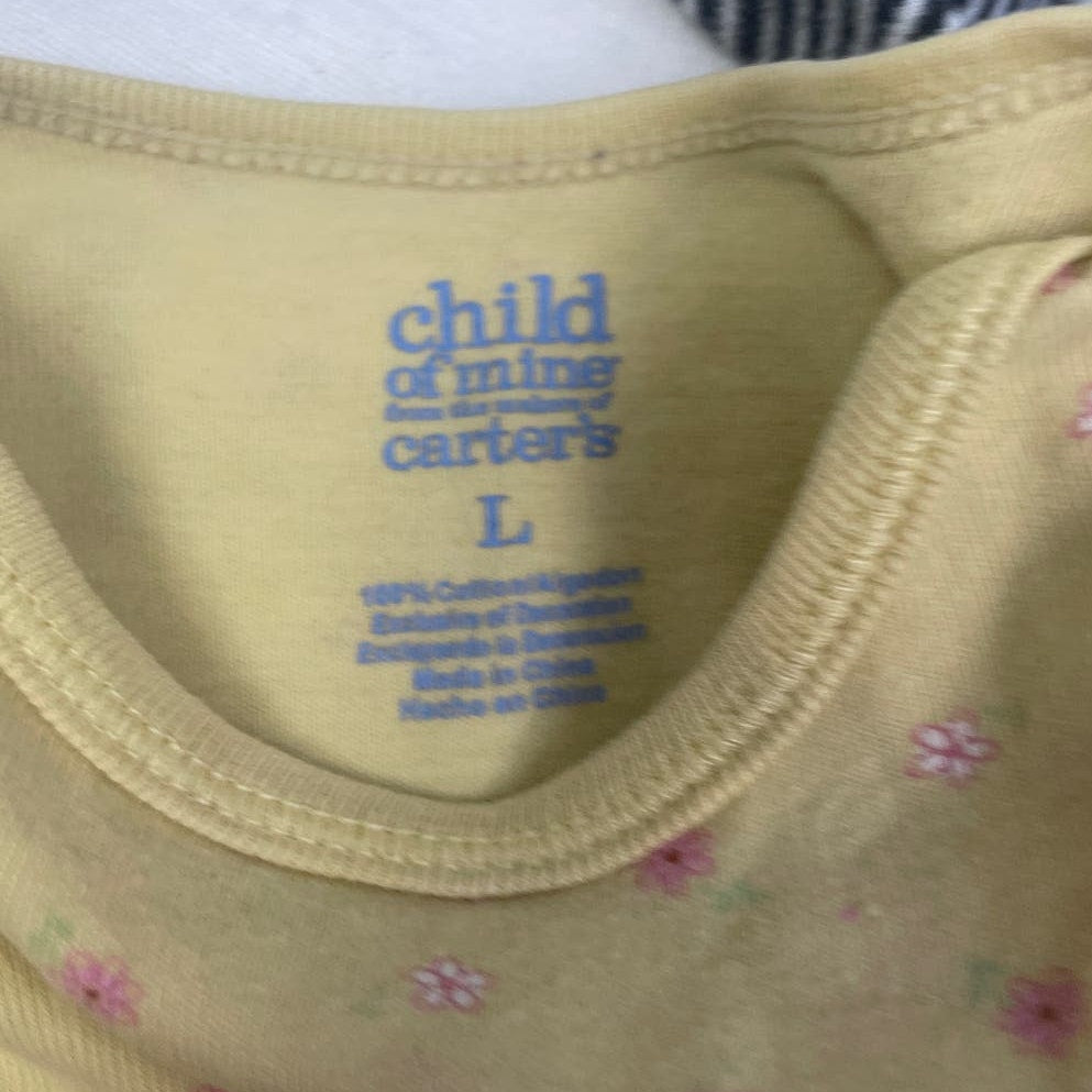 Lot of 5 Carhartt GAP Carters Baby Girls 3-6 Month One Piece Tops Sleepwear