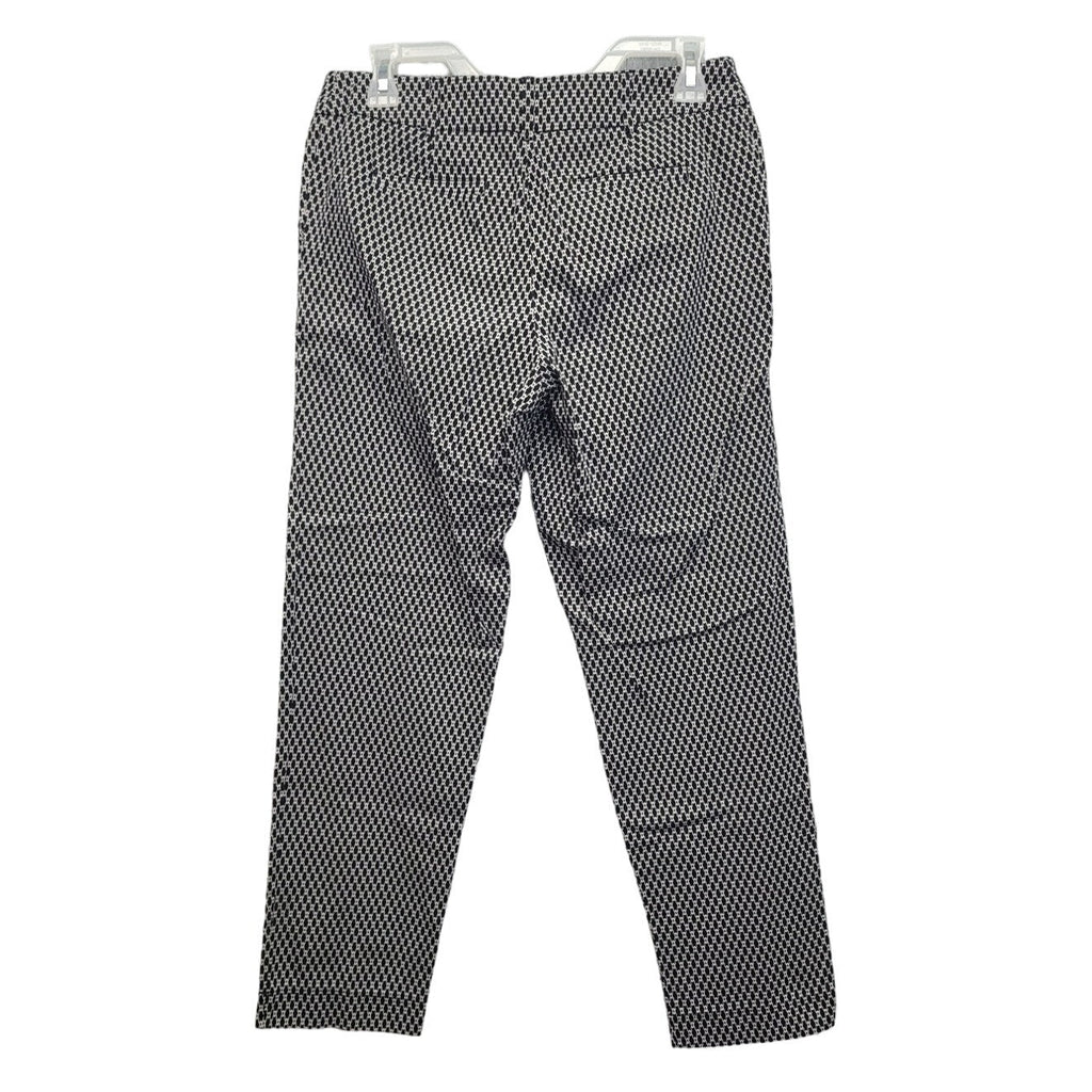George Womens 6 Moroccan Pattern Hook and Eye Close Pants w Faux Pockets