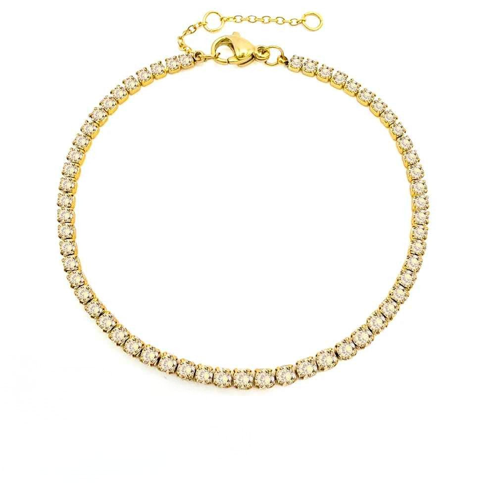 Éclat de Naissance  Personalized Birthstone Tennis Bracelet