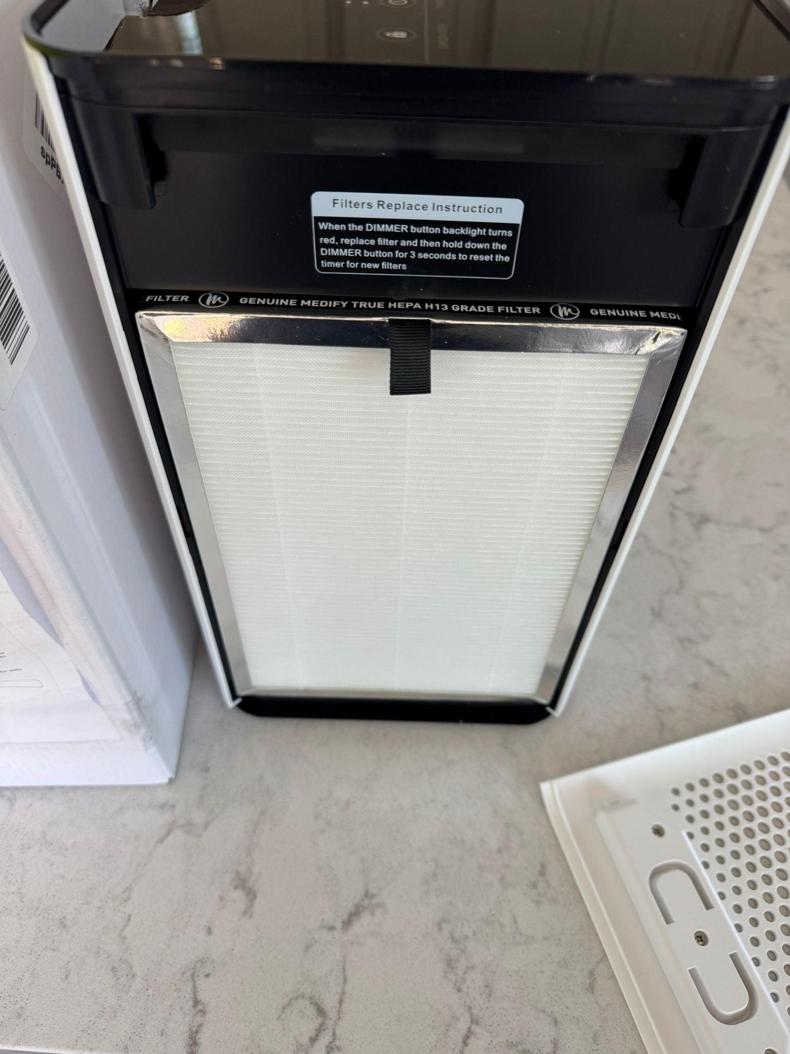 Open Box Medify MA-25 Air Purifier with True HEPA H13 Filter | 825 ft Coverage in 1hr for Allergens, Smoke, Wildfires, Odors, Pollen, Pet Dander | Qui
