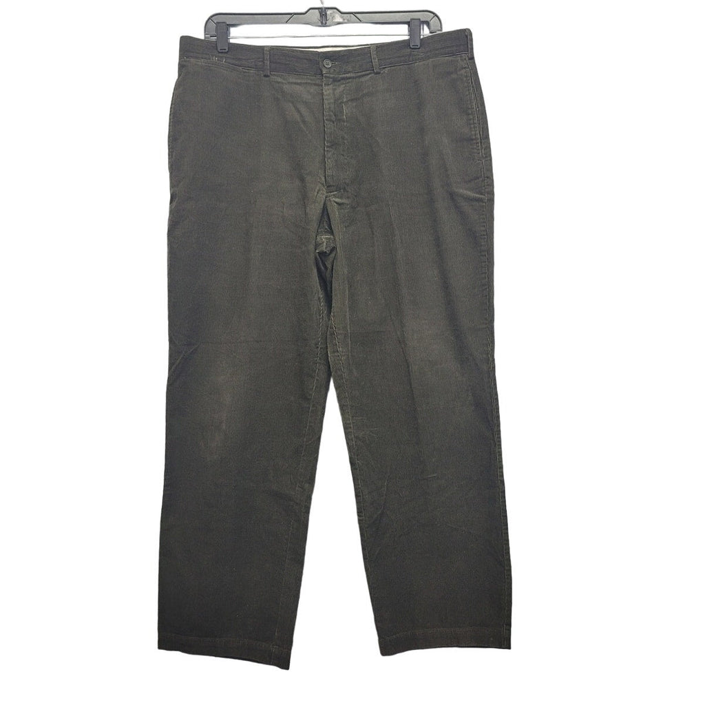 Structure Mens 40X30 Olive Green 100% Cotton Multi Pocket Corduroy Crosby Pants