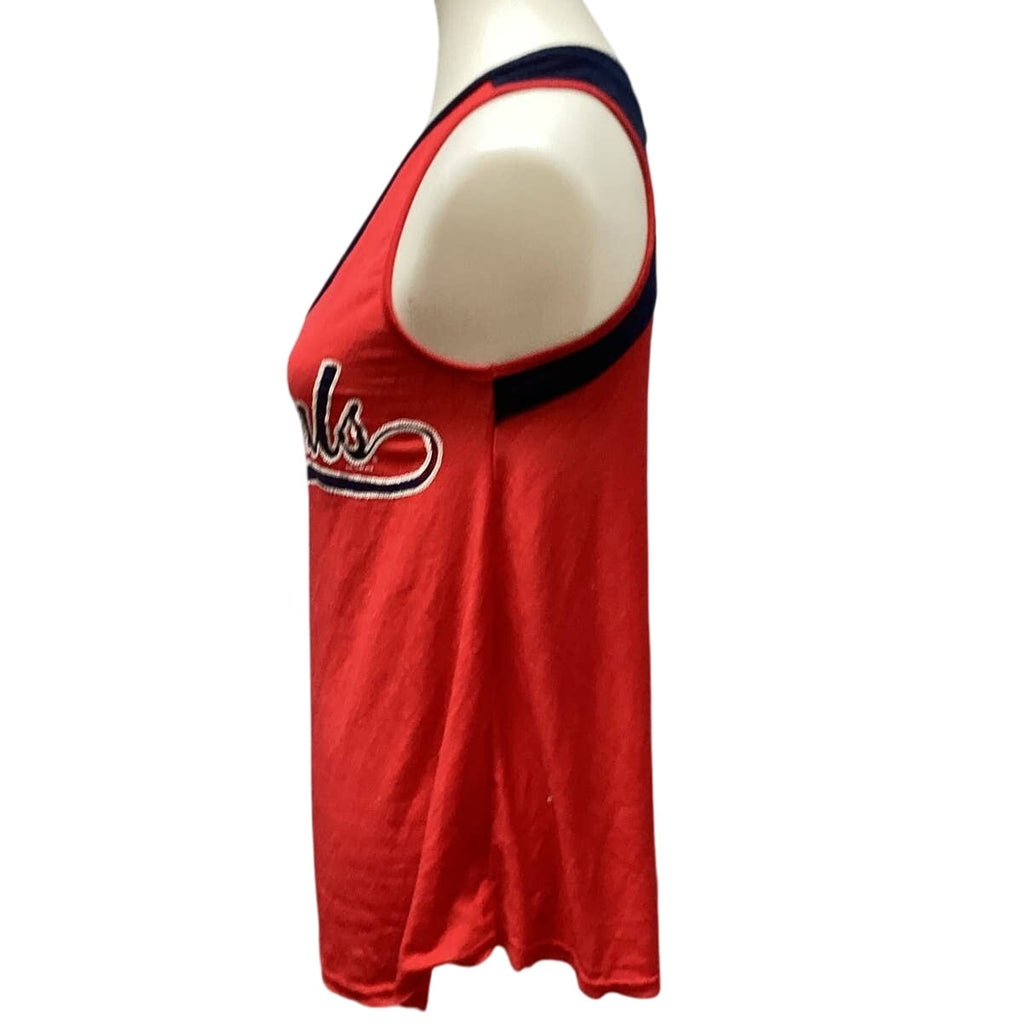 GIII 4Her by Carl Banks Womens Small St Louis Cardinals Baseball Sequin Tank Top