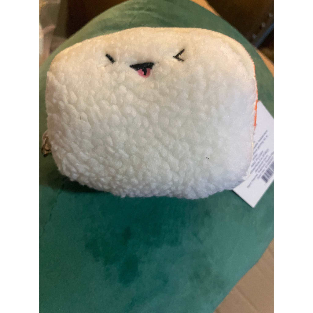 Sushi Plush Keychain 5 Soft Cute Design (Salmon)
