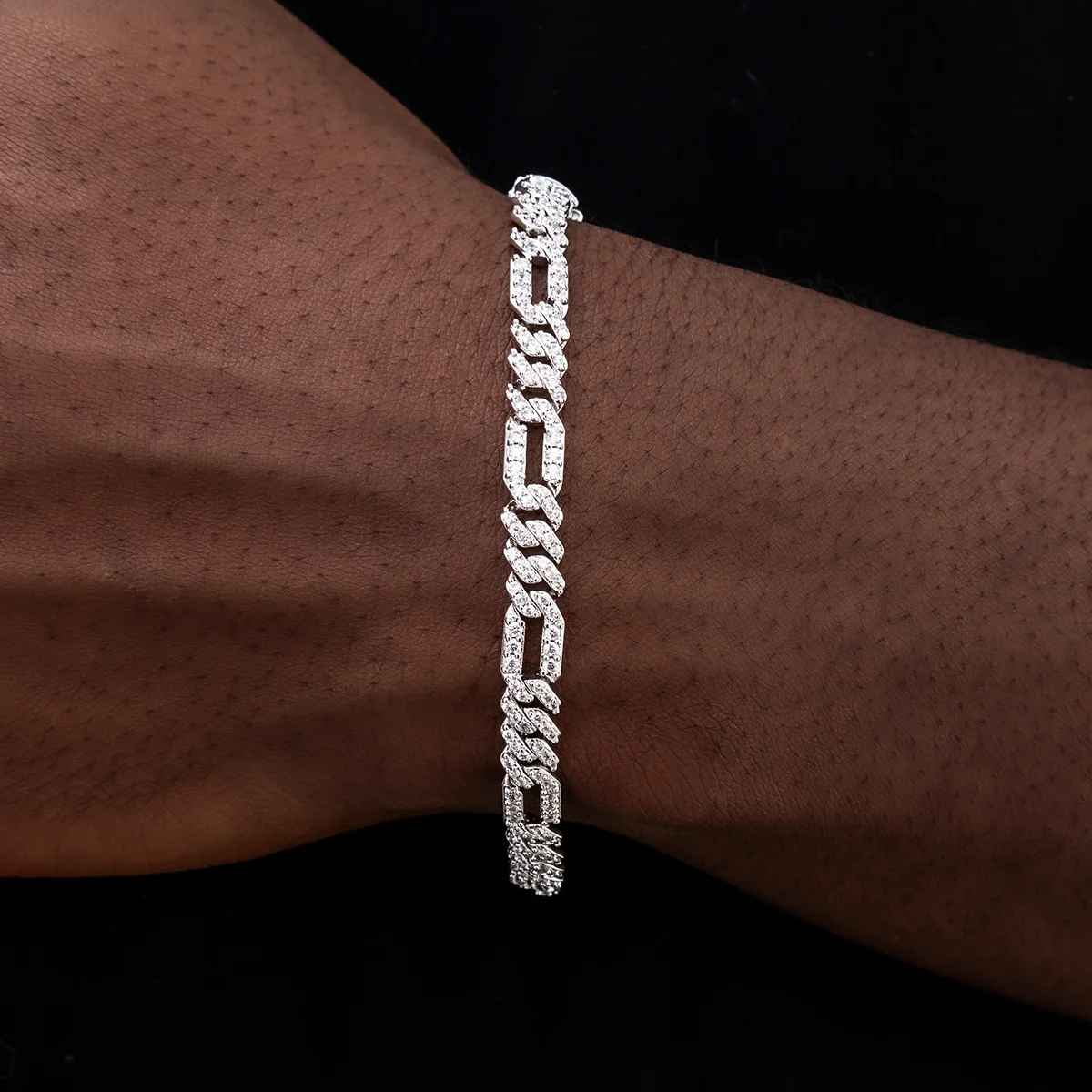 Aurelio Bracelet 6mm – Gold Plated 925 Silver VVS