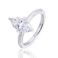Étoile Marquise VVS Engagement Ring