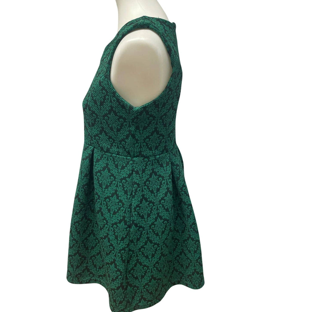 LA Soul Medium M/L PolyCotton Sleeveless Fit & Flare Tapestry Knee Length Dress