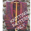 NWT Annie Dempsey Oat Couture GU416 Cotswold Vest Sweater Knitting Pattern