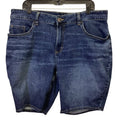 Lee 20W Regular Fit Bermuda Mid Rise Denim Blue Jean Stretch Cotton Blend Shorts