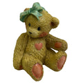 Vintage 1991 Cherished Teddies Jacki 950432 Hugs & Kisses Teddy Bear Figurine