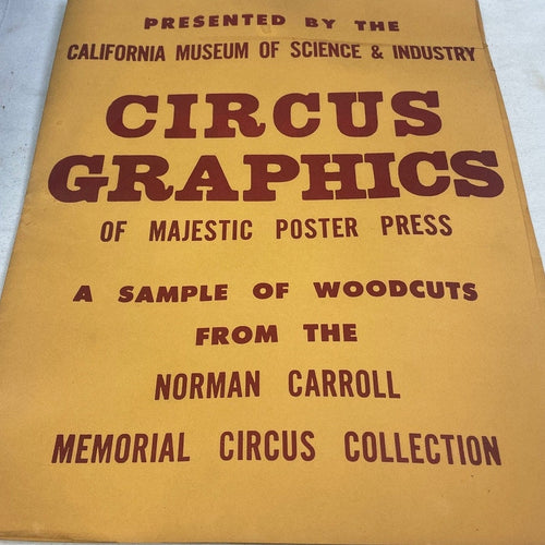 10 Vintage 1976 Circus Graphics of Majestic Photo Press 11" by 14" Art Posters