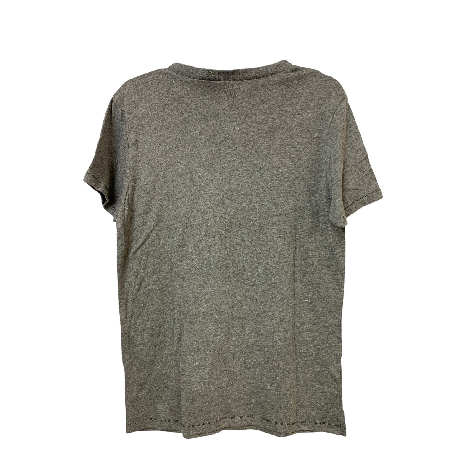 New Upcycled Hand Printed Womens Small Wranglin' Feral Kids V-Neck Tee Shirt