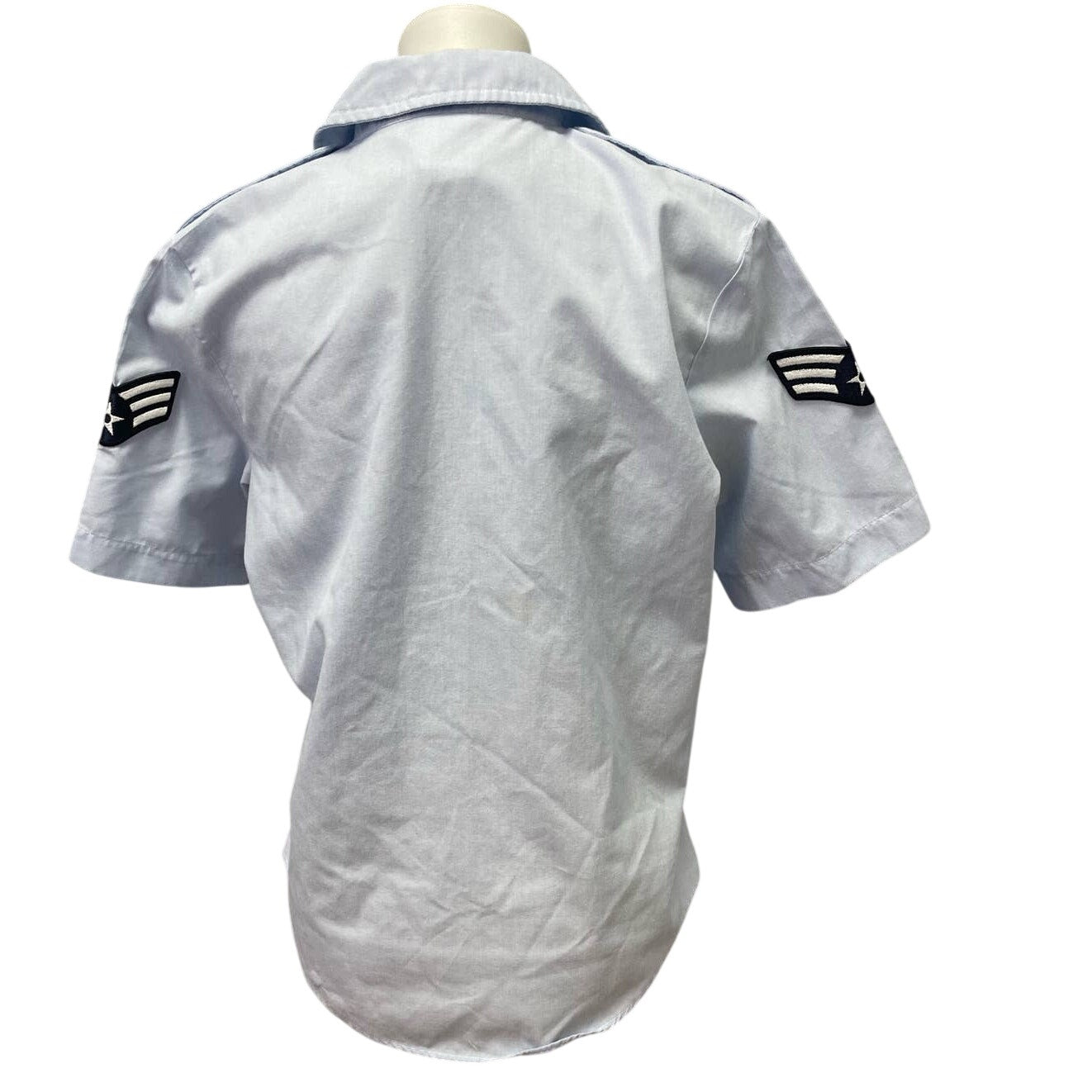 Defense Logistics Agency Wings Womens Size 12 Tuck In Button Down Uniform Shirt