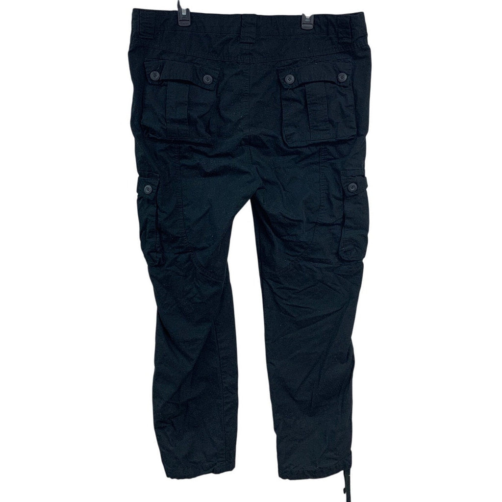 Match Men's Size 42 Black Casual Wild Cargo Straight Textured Outdoor Work Pants