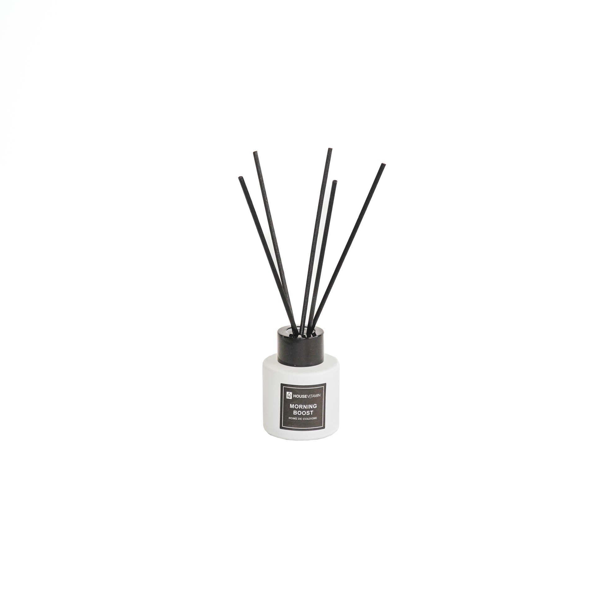 Reed Diffuser -Glass/ Fibre- 50 ml - Morning Boost