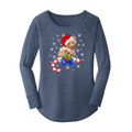 Holiday Kitty Long Sleeve Tunic