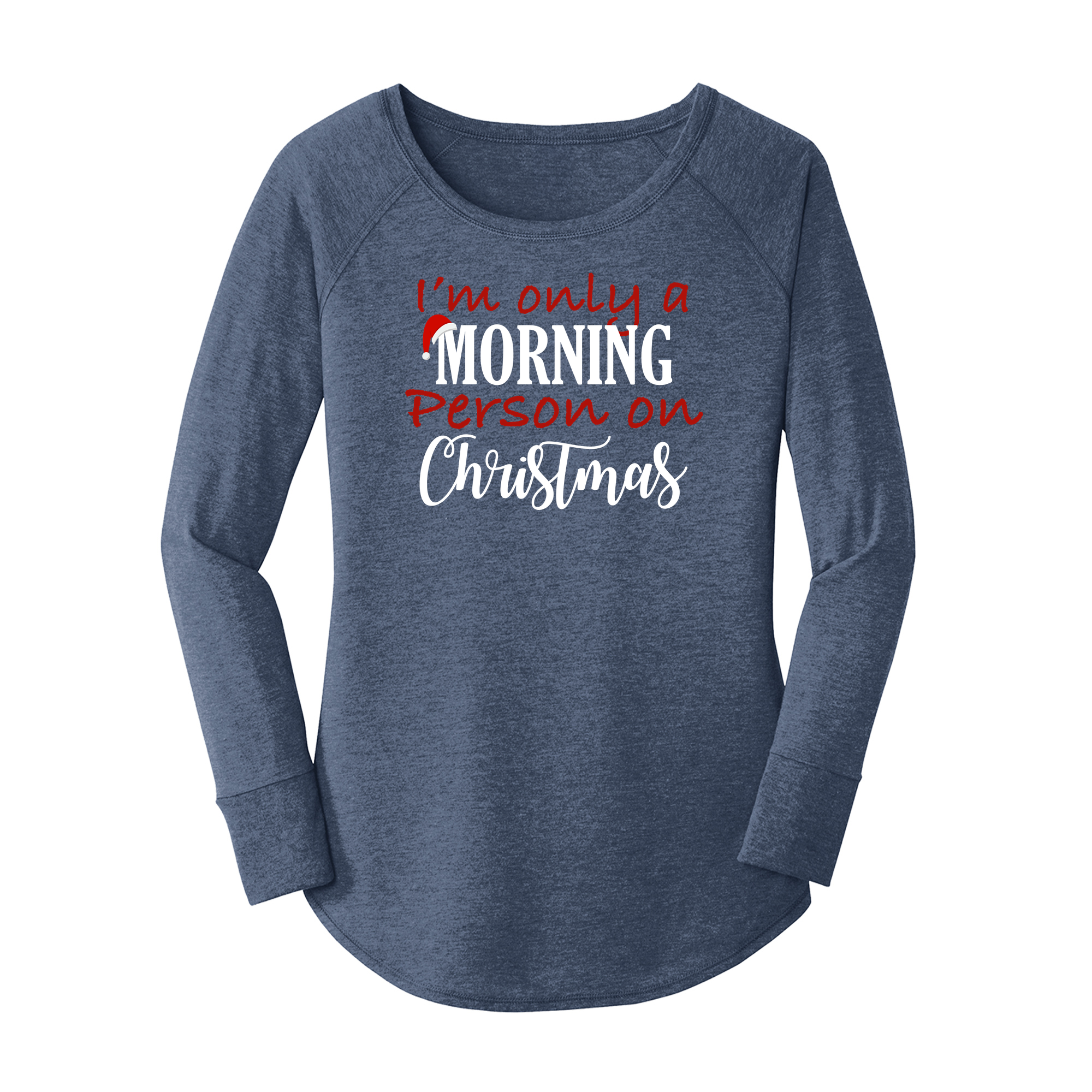 Morning Person Long Sleeve Tunic