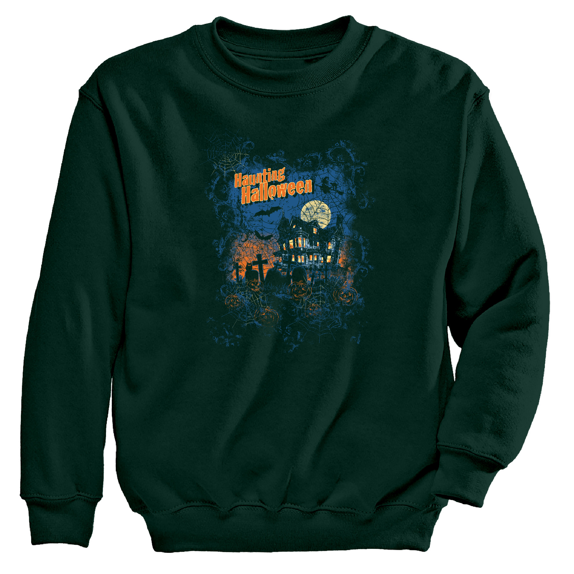Haunting Halloween Crewneck Sweatshirt