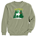 Funky Deer Crewneck Sweatshirt
