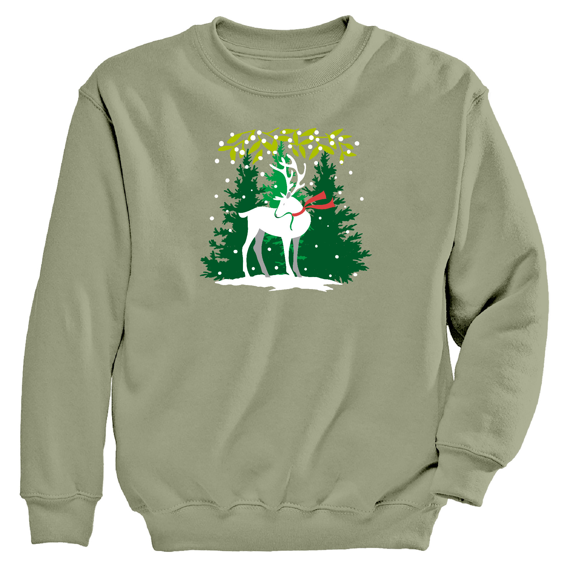 Funky Deer Crewneck Sweatshirt
