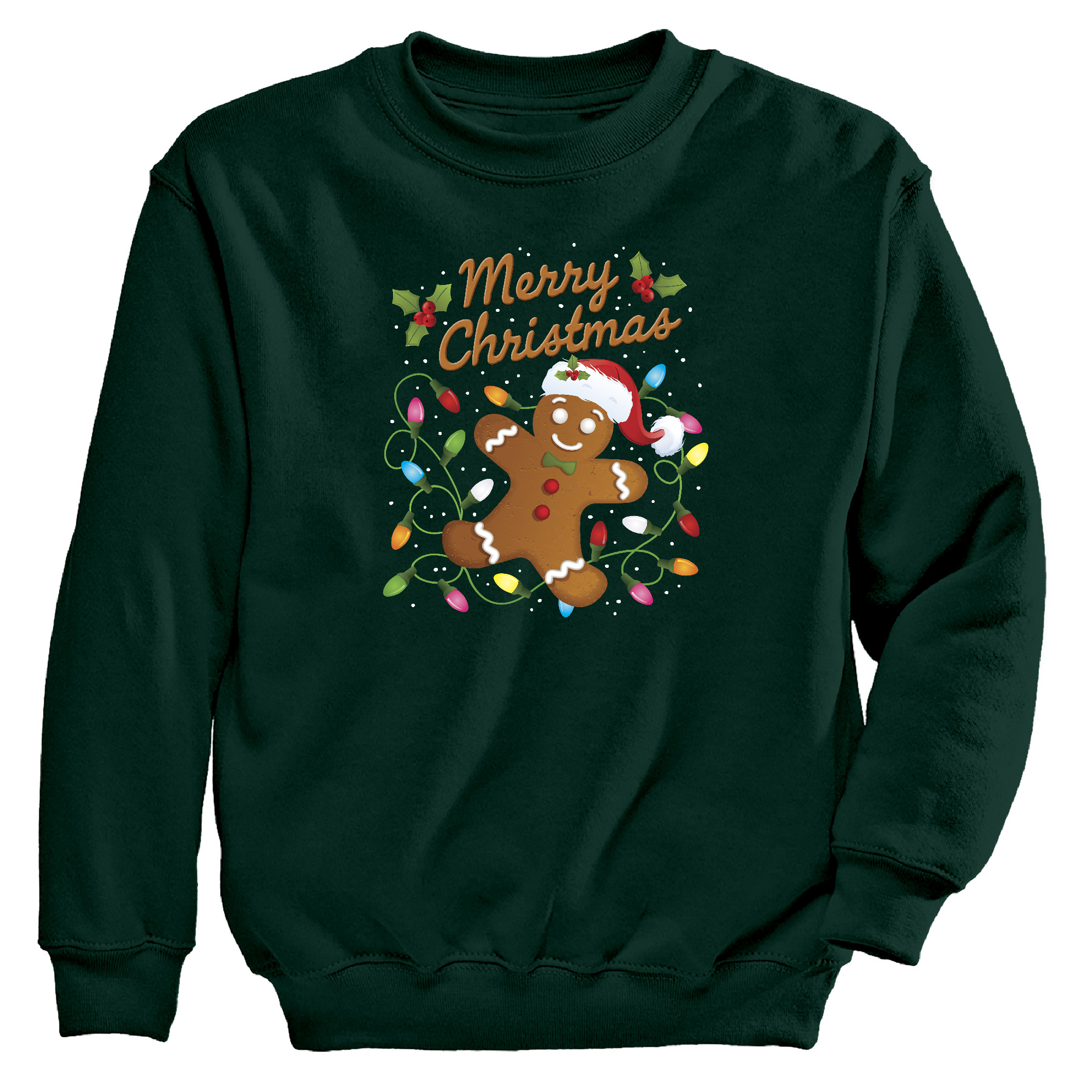 Gingerbread Man Crewneck Sweatshirt