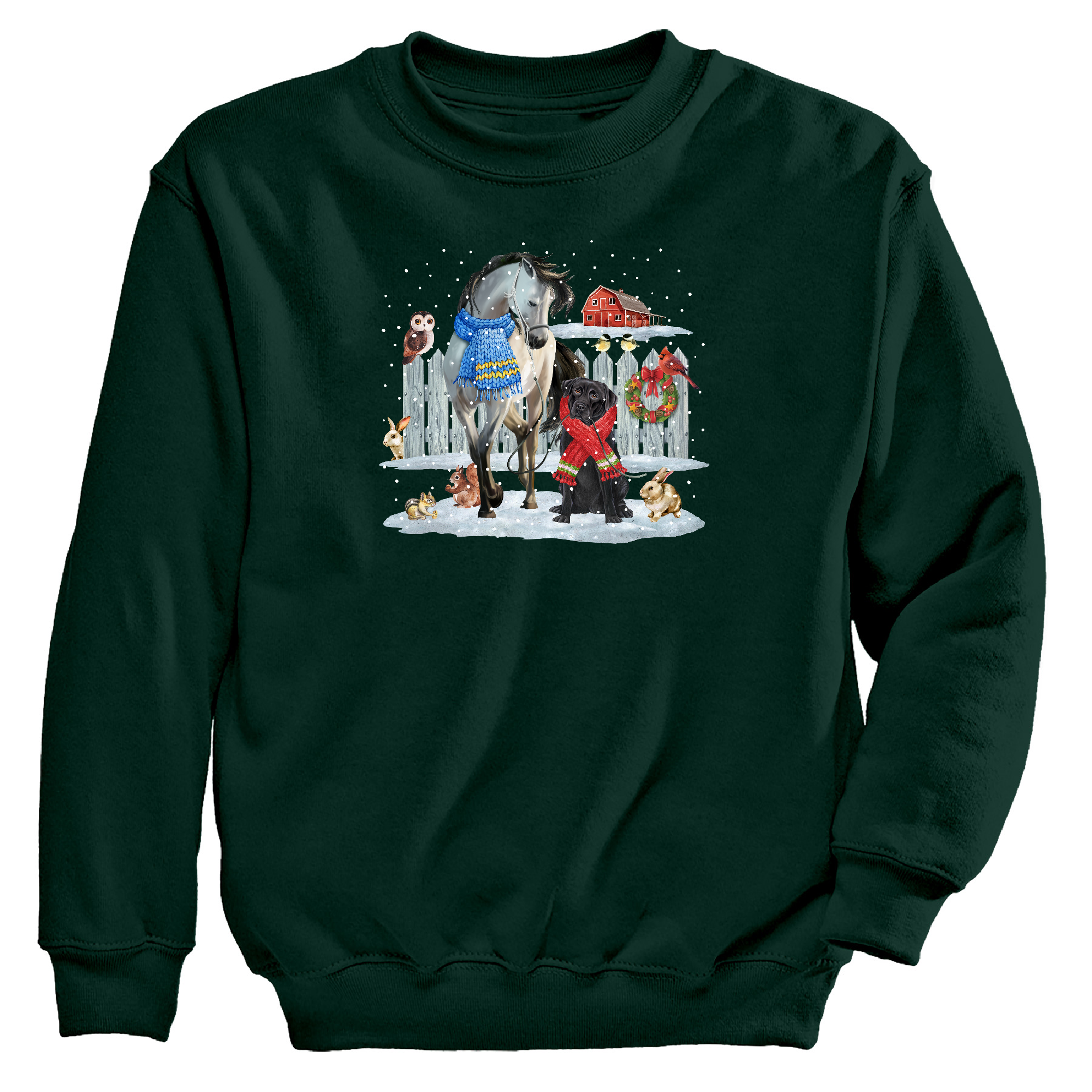 Farm Holiday Crewneck Sweatshirt