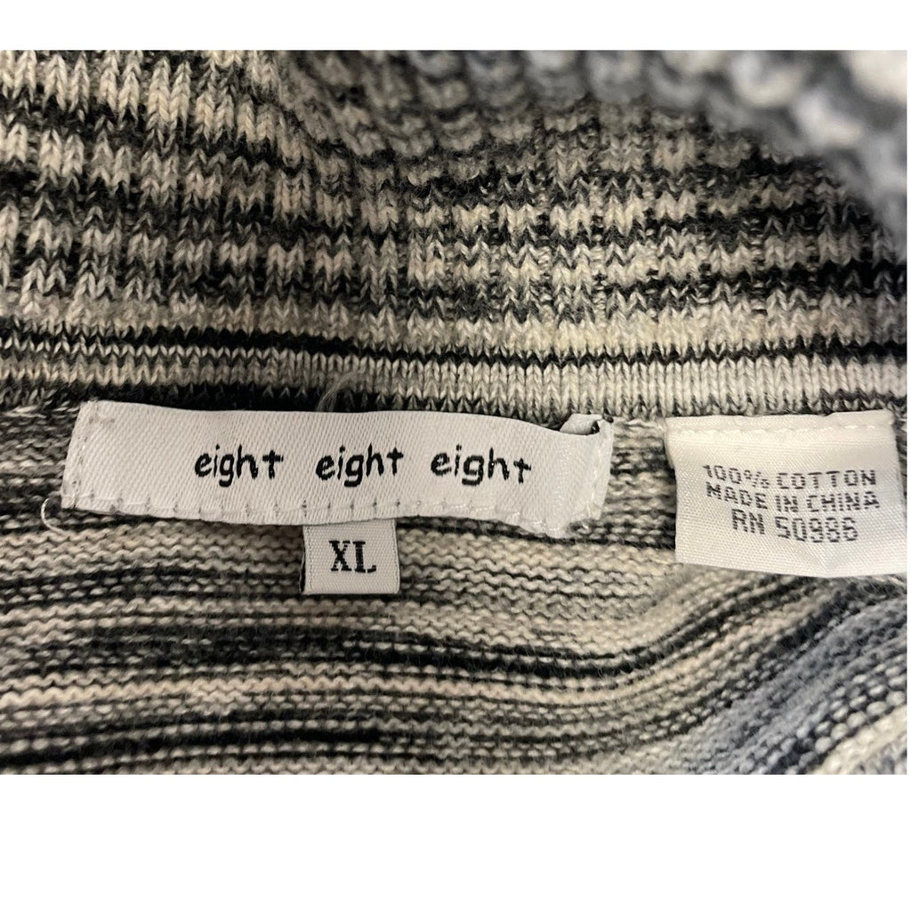 Eight Eight Eight Womens XL 100% Cotton Long Sleeve Turtleneck Sweater Dress