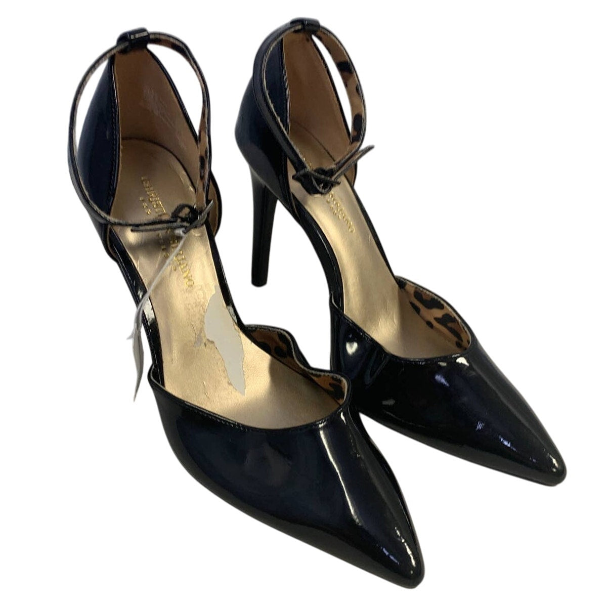 New Christian Siriano for Payless US 8.5 Slingback High Heel Shiny Pumps Heels