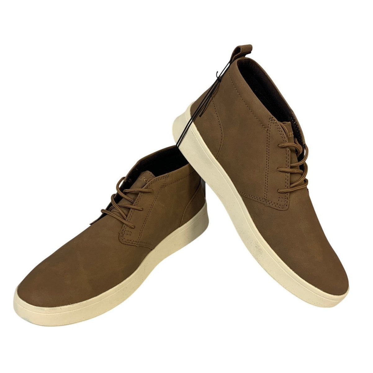 IZOD Mens Size 11 Brown Palmer Ankle Boot Lace Up Round Toe Memory Foam Shoes