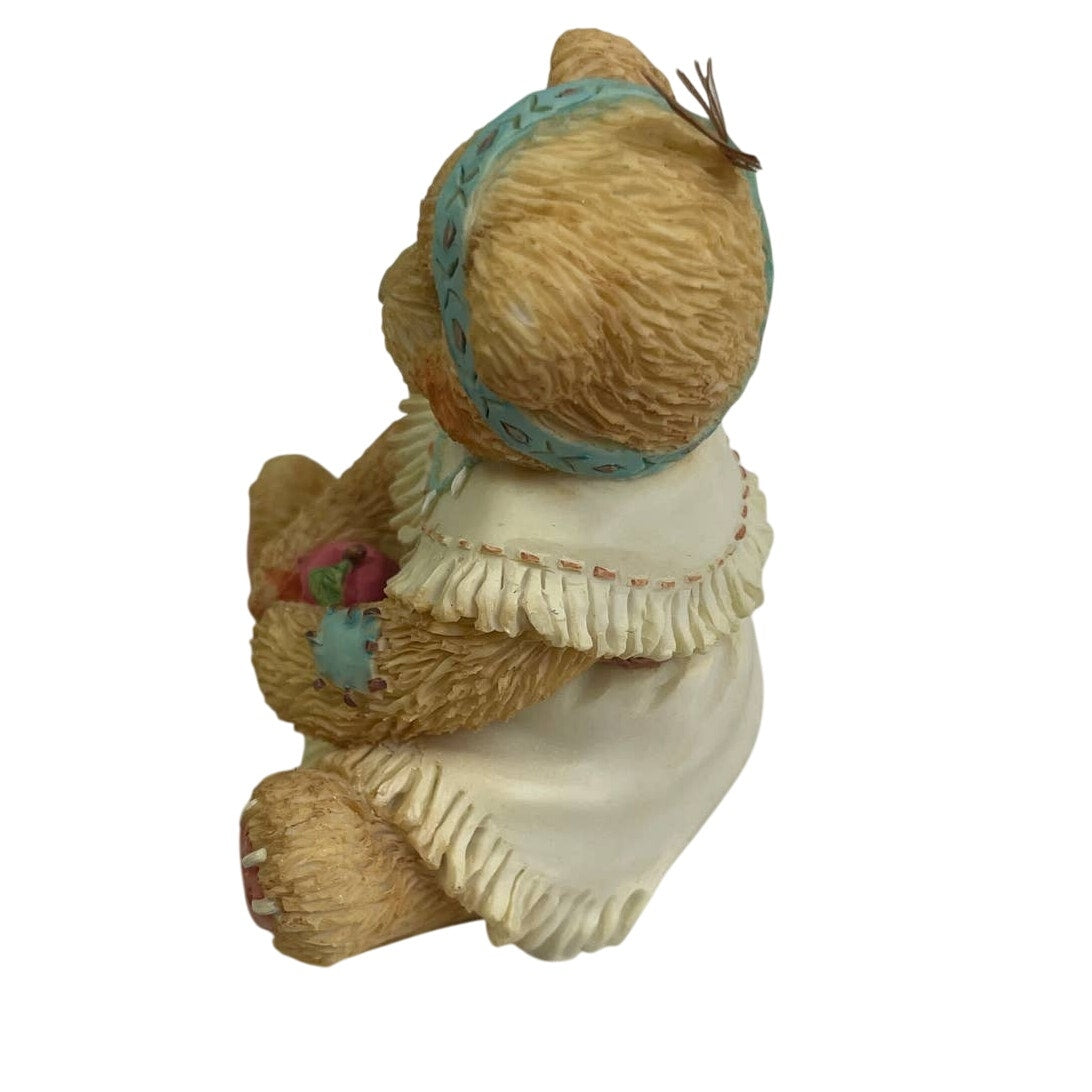 Vintage 1994 Cherished Teddies Winona 617172 Little Fair Feather Friend Bear