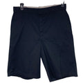 Mens Size 40 Black PolyCotton Machine Wash Knee Length Uniform Shorts w Pockets