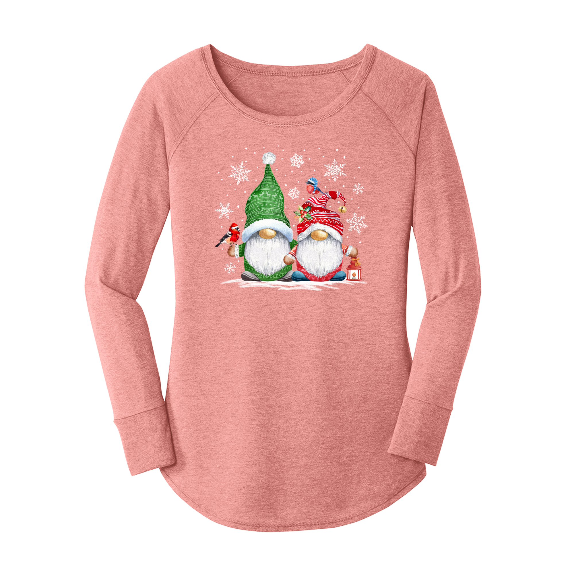 Christmas Gnomes Long Sleeve Tunic