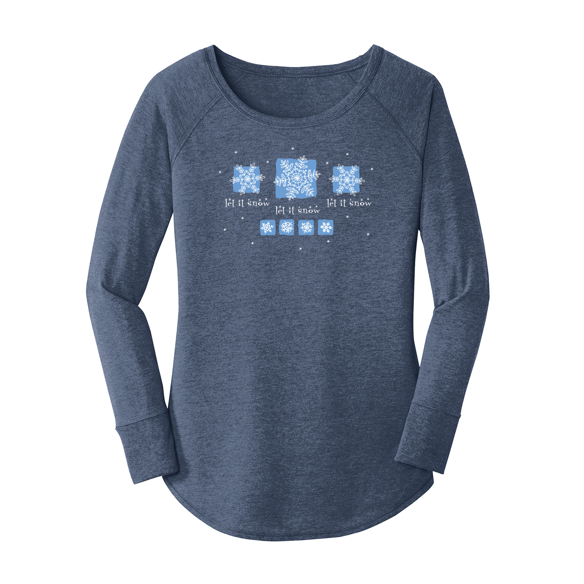 Snow Trio Long Sleeve Tunic