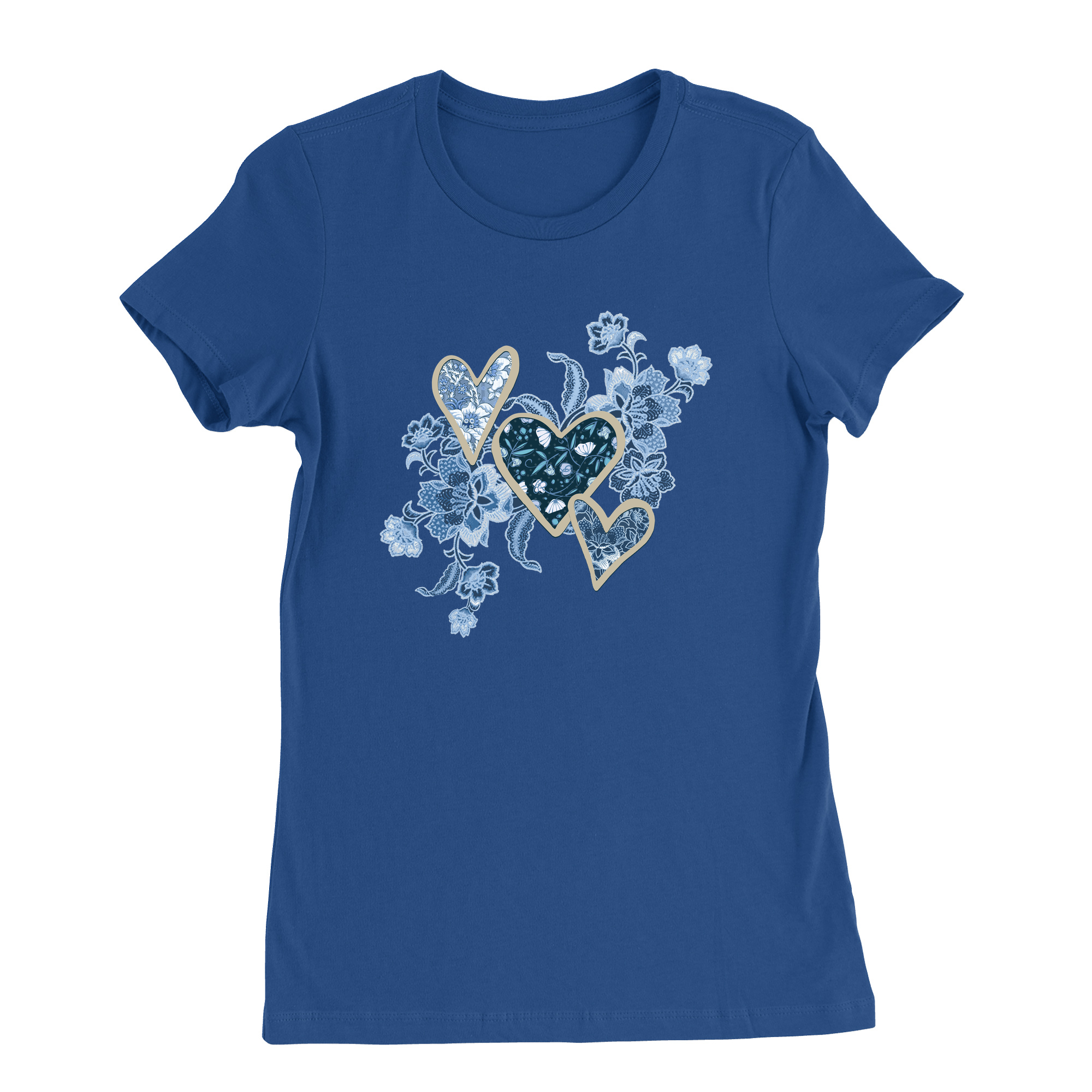 Denim Hearts T-Shirt