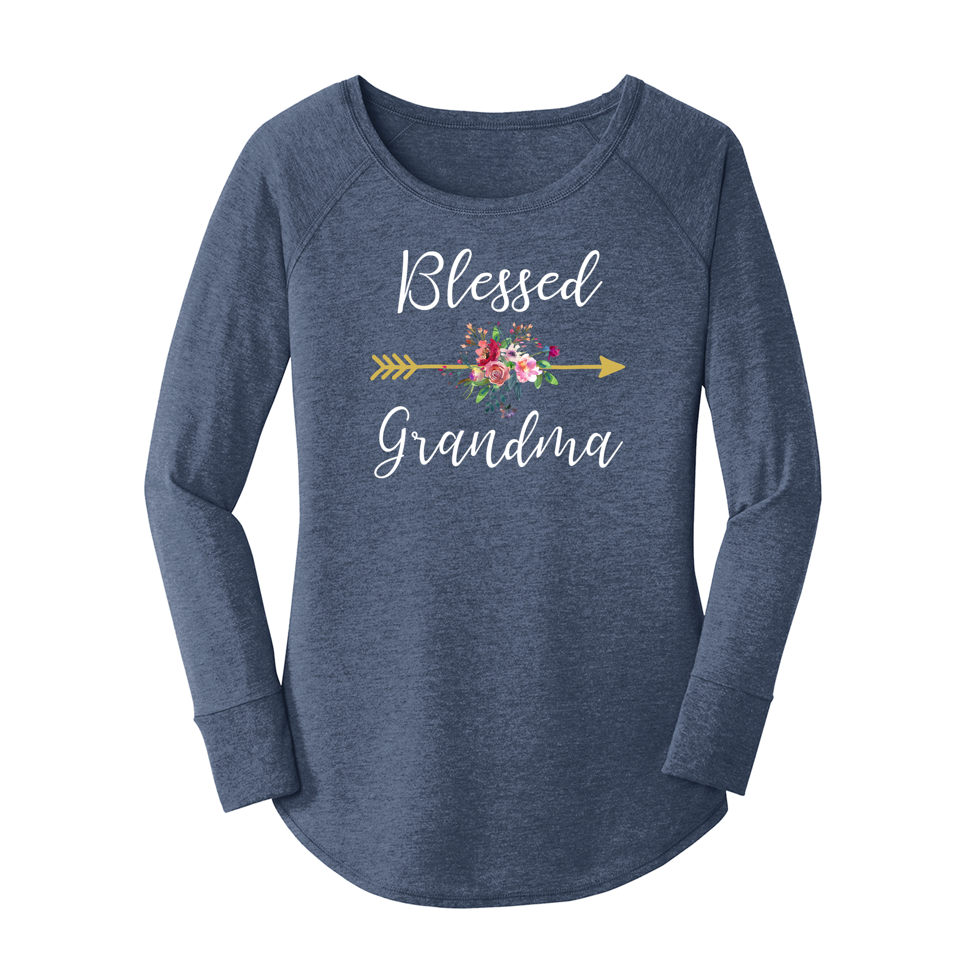 Blessed Grandma Long Sleeve Tunic