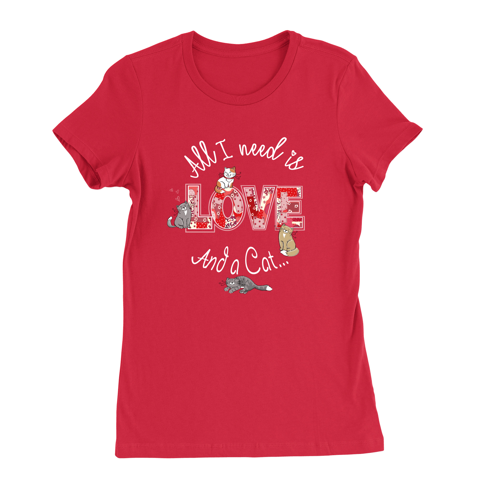 Love And A Cat T-Shirt
