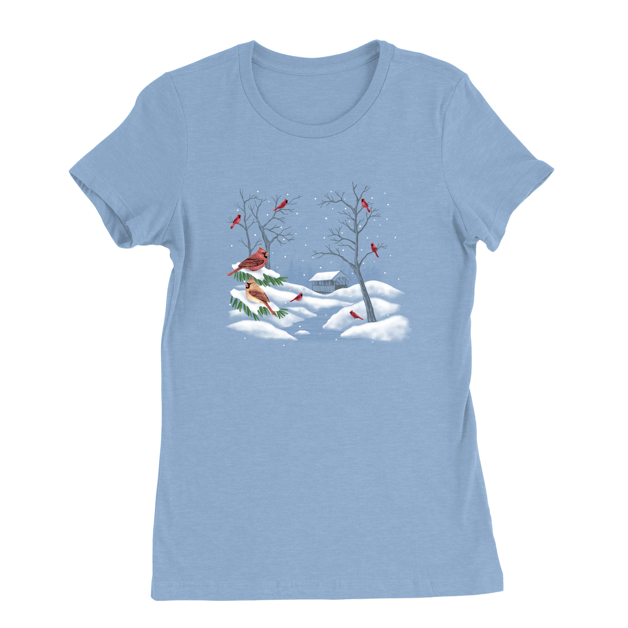 Cardinal Bridge Scene T-Shirt