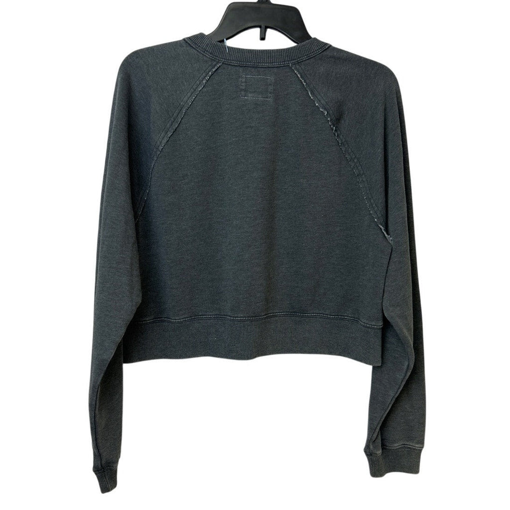 New Hand Printed Womens MED Maryland Rebel Alliance Anti-Ice Cropped Sweatshirt