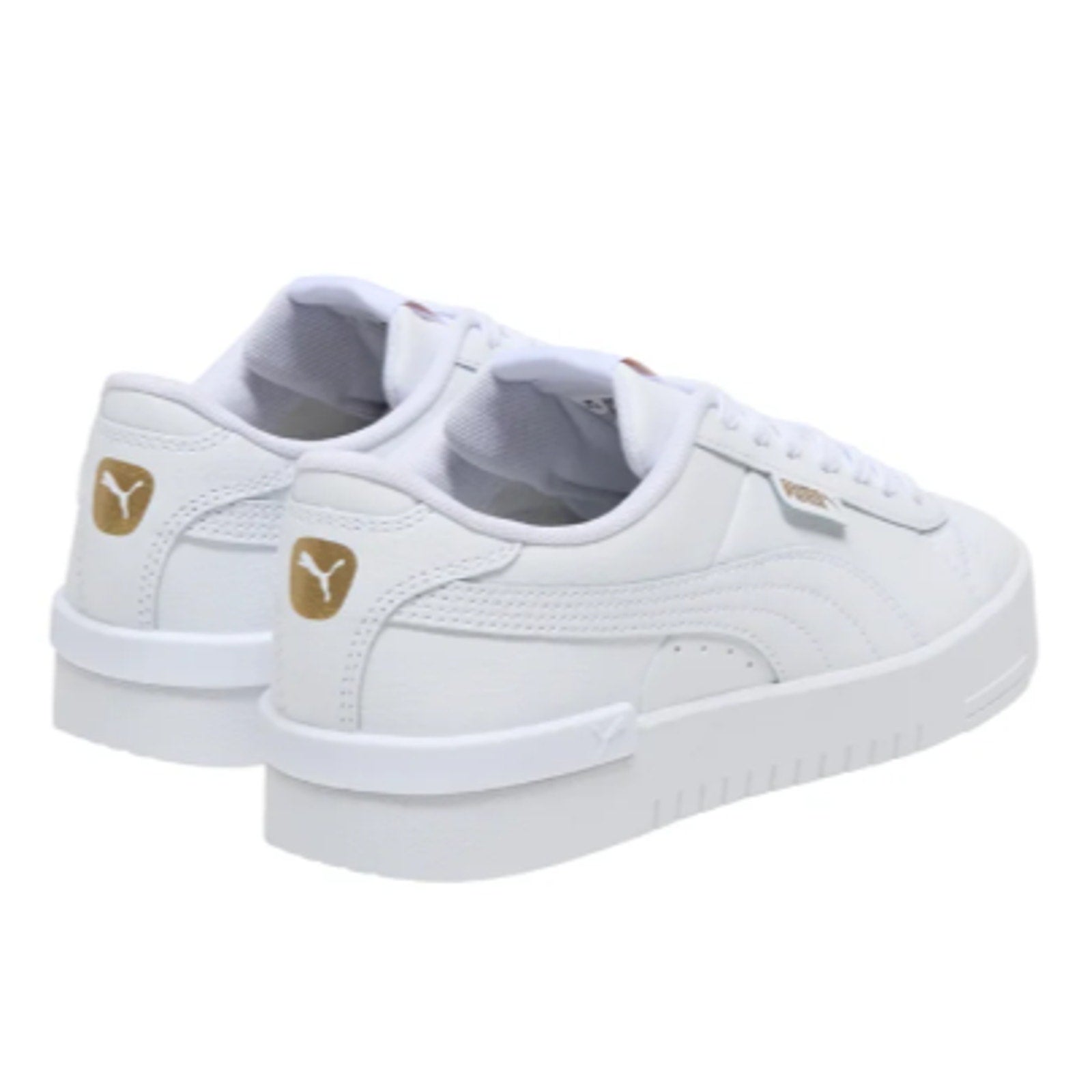 Puma Womens Size 9 White Leather Lace Up Athletic Court Sneaker Shoes w Box
