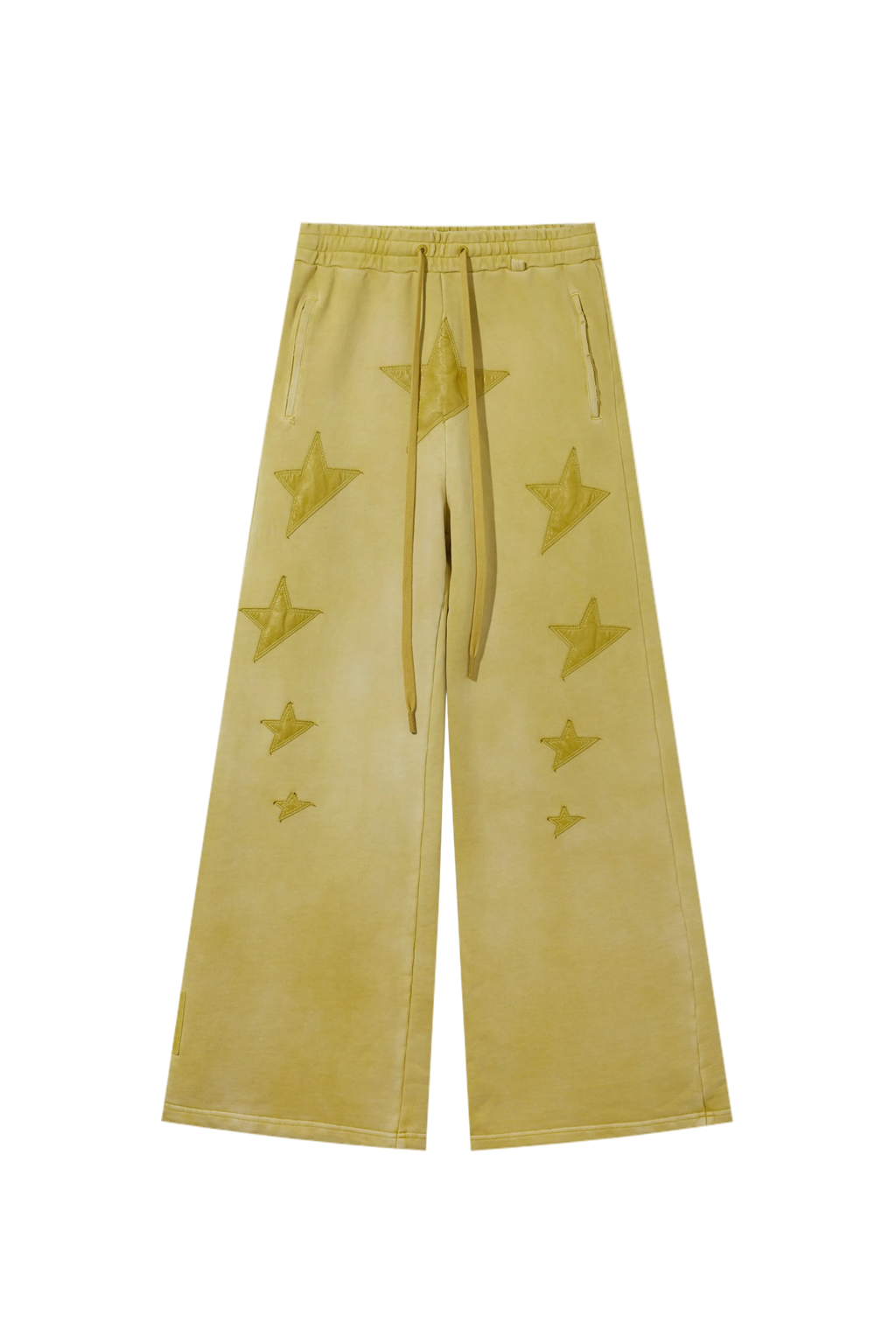Star Leather Sweatpants