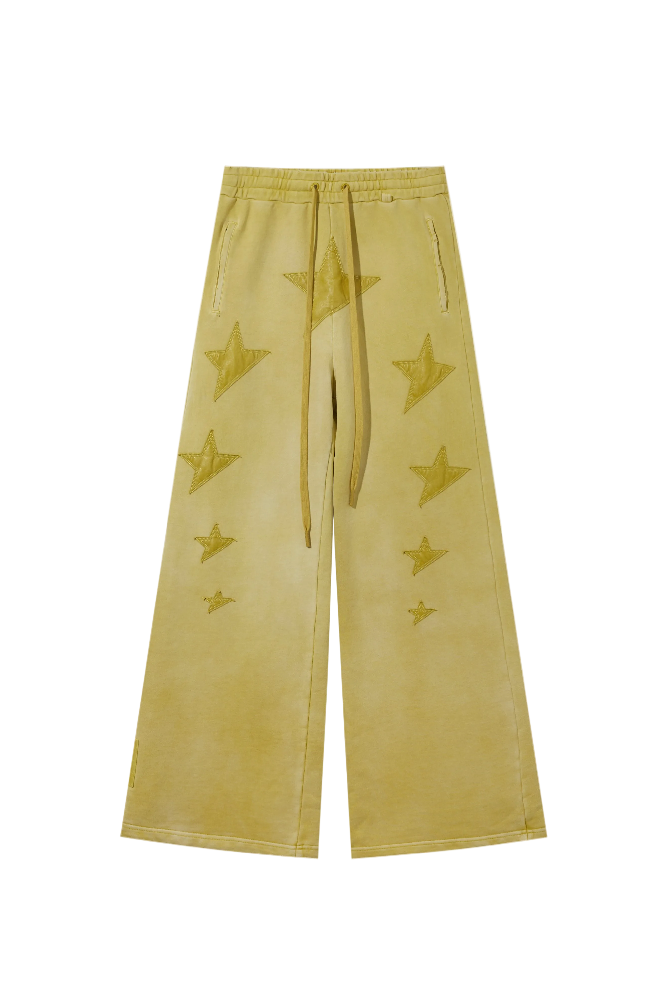 Star Leather Sweatpants