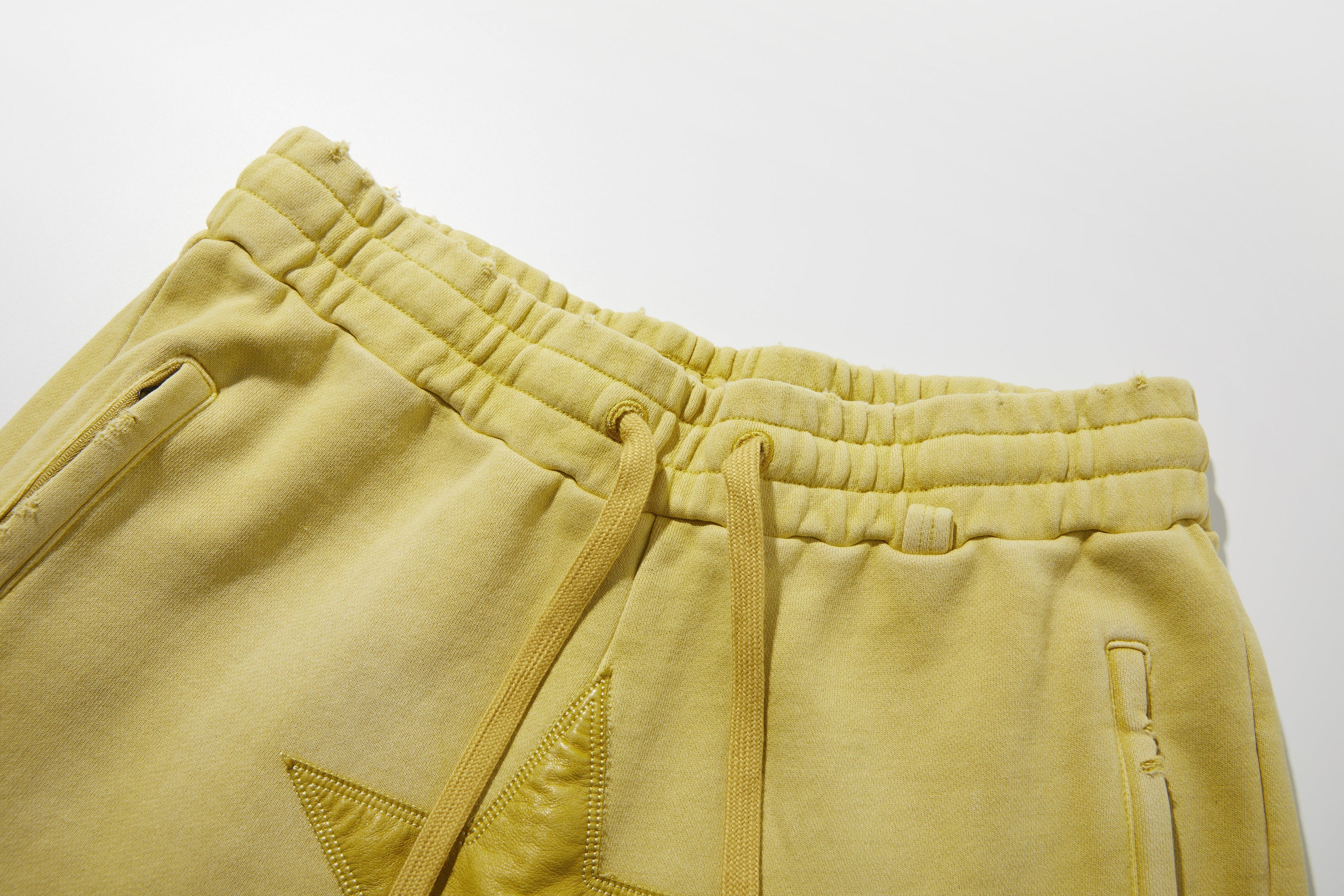 Star Leather Sweatpants