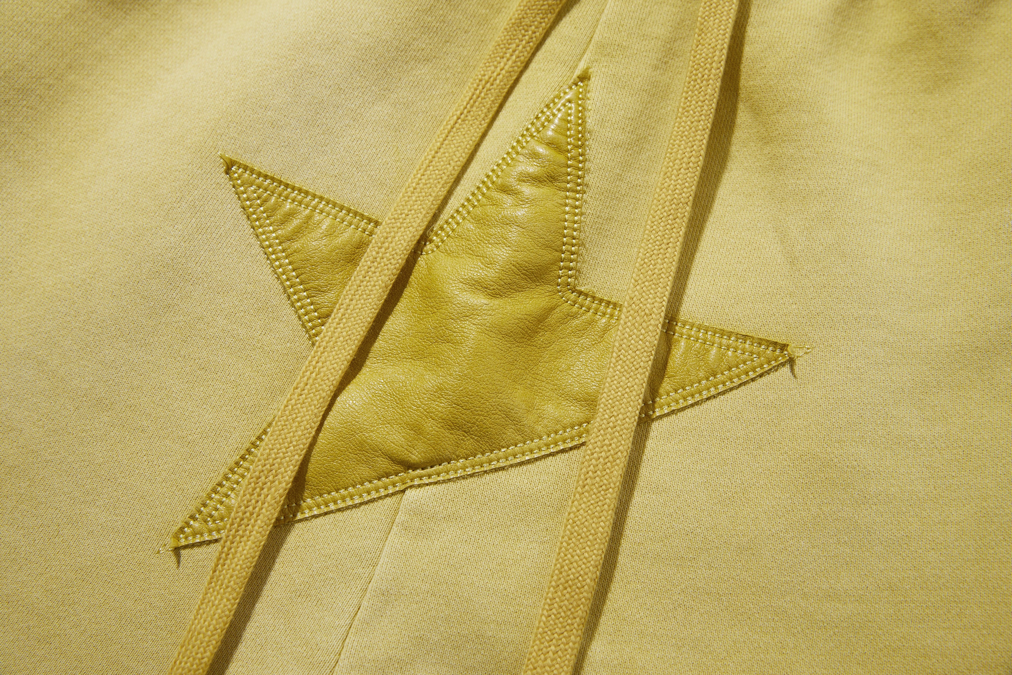 Star Leather Sweatpants