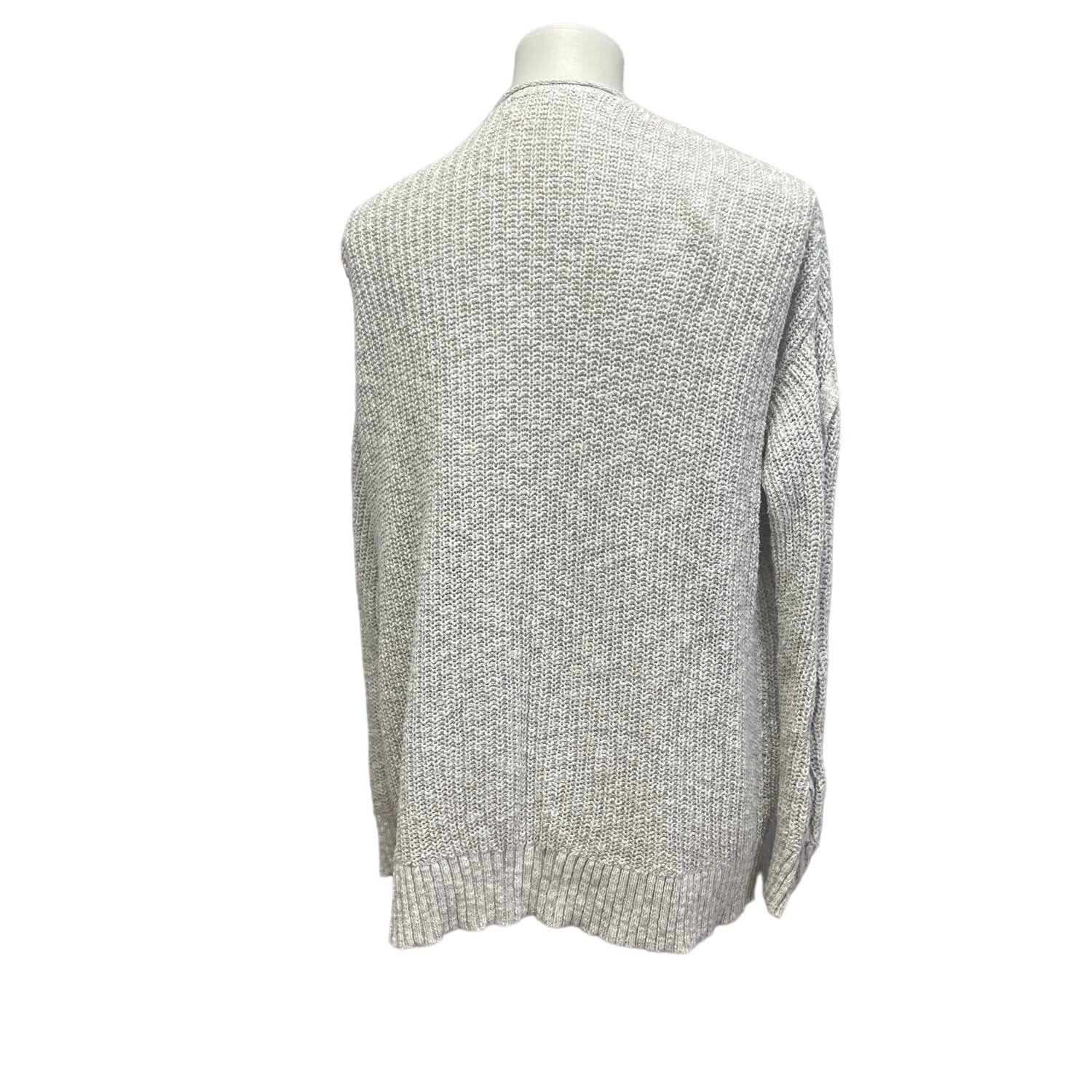 Mossimo Supply Co Womens Small Cabled Arms Open Front Cardigan Sweater
