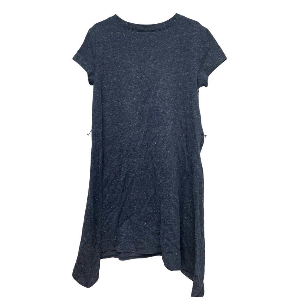 Arizona Jeans Girls Medium (10/12) Short Sleeve Fringed Lacy PolyCotton Dress