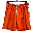 Teal Cove Mens XL  Board Beach Surf Swimwear Drawstring Orange Swimming Trunks