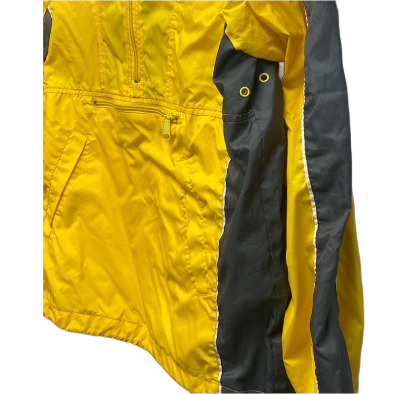Fu Da Sport Mens Small Half Zip Lightweight Pullover Rain jacket Wind Breaker